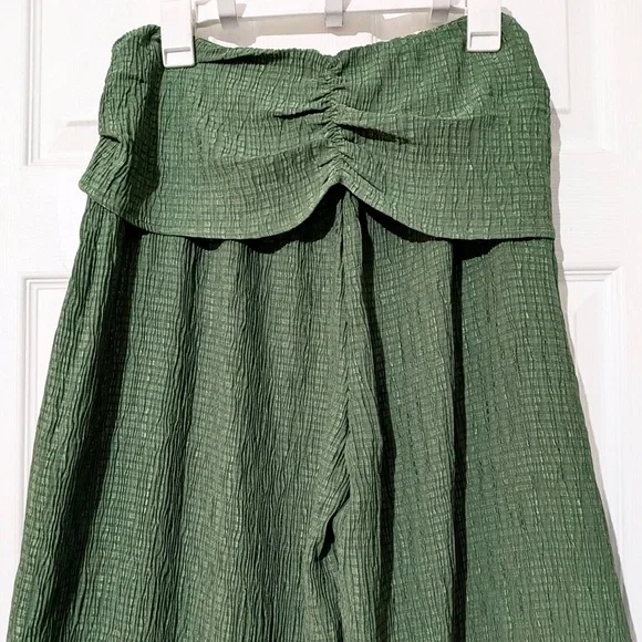 Commense Wide-Leg Pants with Textured Pattern - Picture 9 of 13